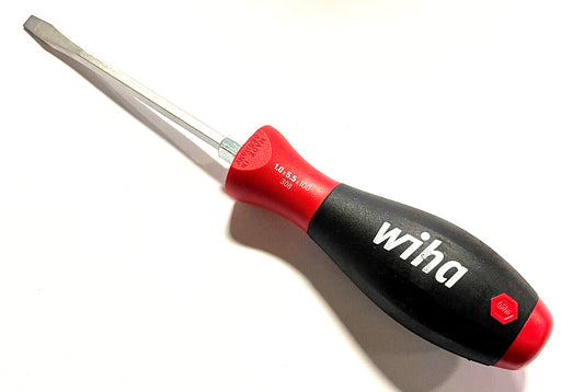 Wiha 5.5mm x 100mm Heavy Duty Slotted Screwdriver SoftFinish 00733