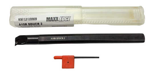 Maxx-Edge A10RSDUCR2 5/8" x 8" Indexable Boring Bar 3/4" Min Bore