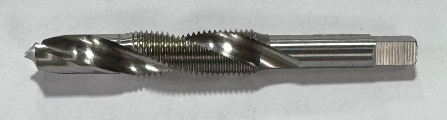 7/16"-20 HSS Combined Drill & Tap Spiral Flute USA Made