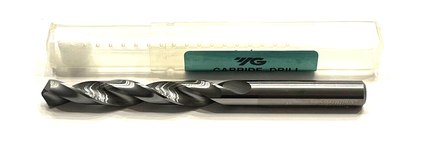 YG Letter P Solid Carbide Drill 2 Flute Jobber Length 118° Drill Bit