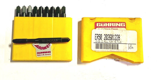 Guhring 12-28 Cobalt Thread Forming Tap Plug Taps H6 Made In Germany 12 Pack