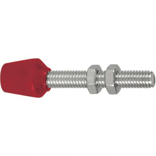 De-Sta-Co M10 x 4.72" Flat Cap Bonded Neoprene Spindle - Metric 235208-M