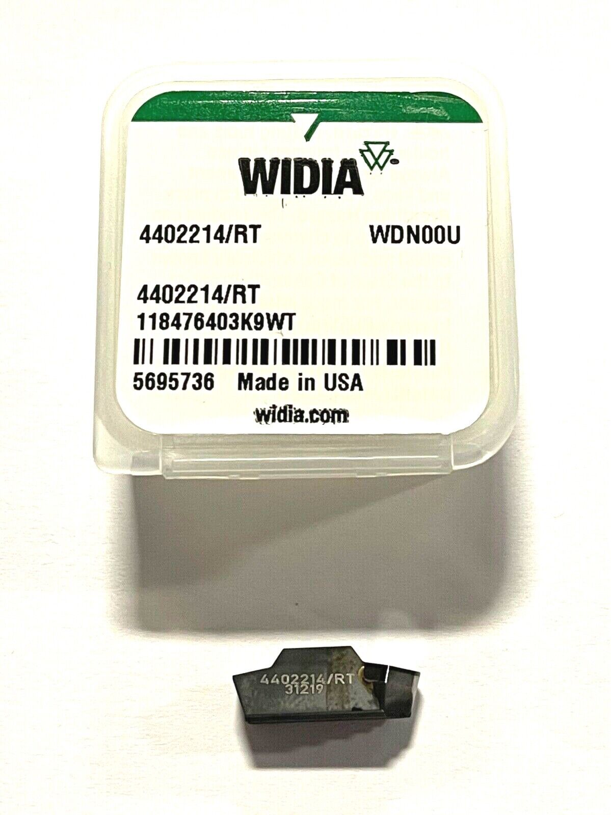 WIDIA Carbide PCD Insert 4402214/RT Grade WDN00U Polycrystalline Diamond Insert