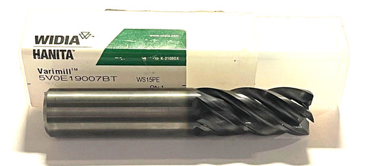 WIDIA 3/4" Carbide End Mill .030" Corner Radius AlTiN Coating 4 Flute Varimill