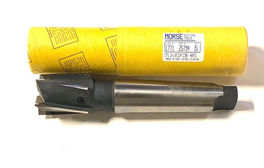 Morse 2-1/8" Counterbore Taper Shank HSS Interchangeable Pilot USA Made 25794