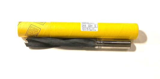 Morse 1-3/16" Coolant Hole Drill Straight Shank 118° Notched Point HSS USA Made