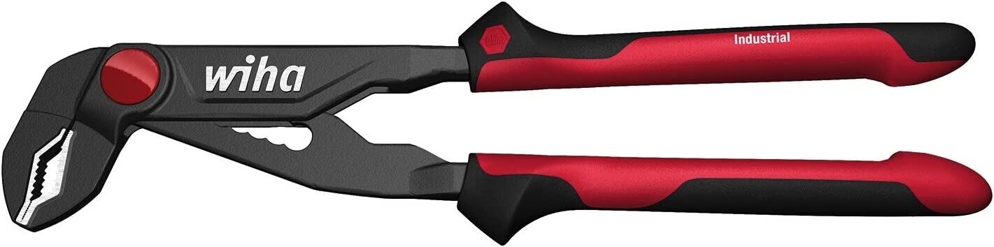 Wiha 250mm Water Pump Pliers With Push Button 32352