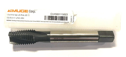 EMUGE Cobalt 5/8-11 STI Tap UNC-3B REK.2D-TI Spiral Flute Machine Tap 3 Flute