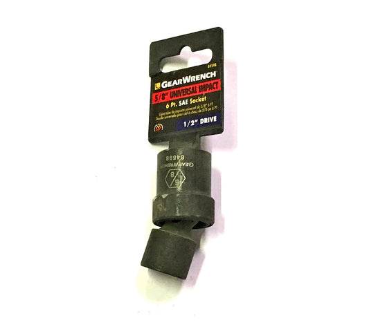 GearWrench 1/2" Drive 5/8" Universal Impact Socket 6 Point 84598