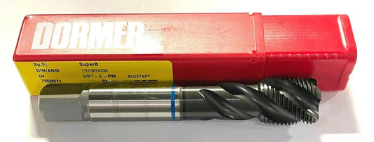 Dormer 7/8"-14 Tap HSS-E-PM Machine Tap Semi Bottoming H4 4FL Super B Coating