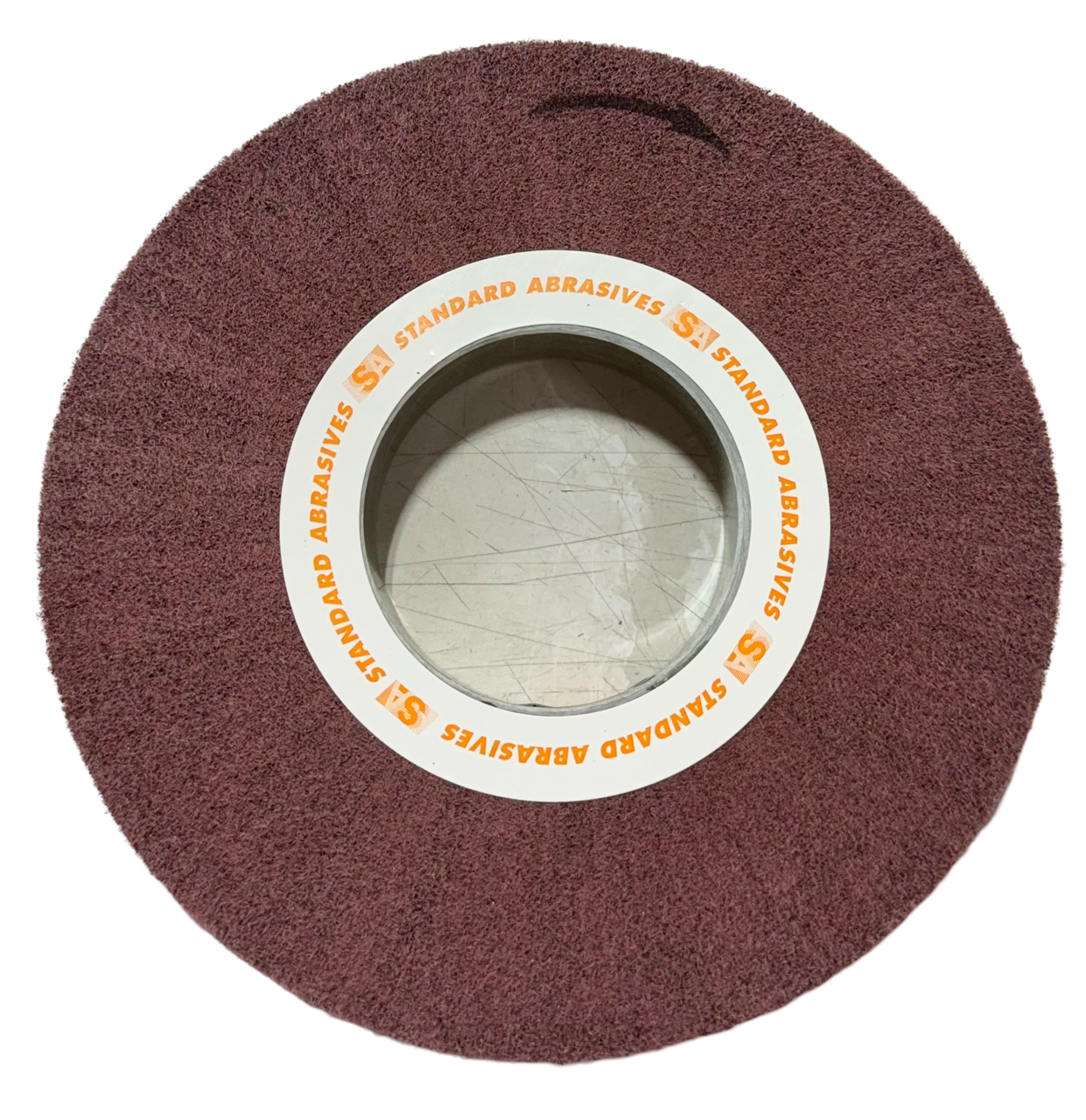 Standard Abrasives 8" x 1" x 3" Buff & Blend Flap Brush FB126 15-87 A VFN Hard Density