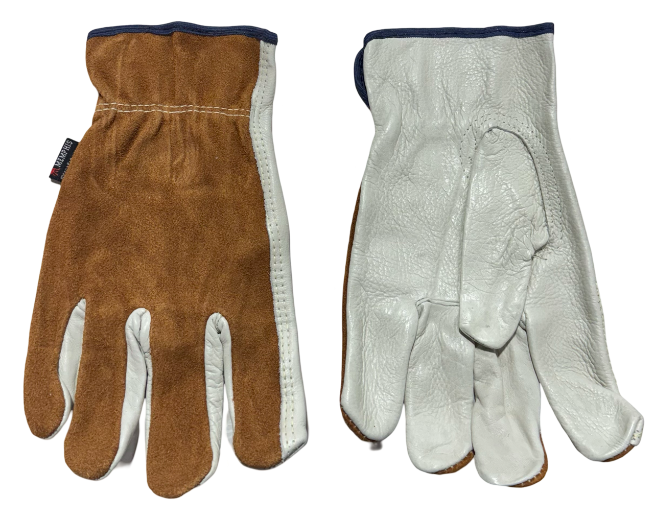 Memphis Leather Driver Gloves Cowhide Unlined Size XL 1 Pair