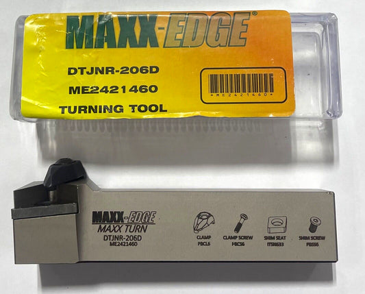 Maxx-Edge DTJNR-206D Indexable Turning Tool Holder ME2421460