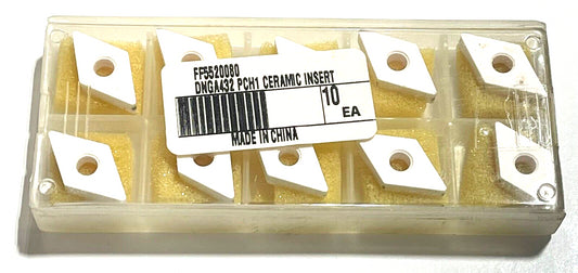 Ceramic Inserts DNGA 432 Grade PCH1 Indexable Turning Inserts 10 Pack