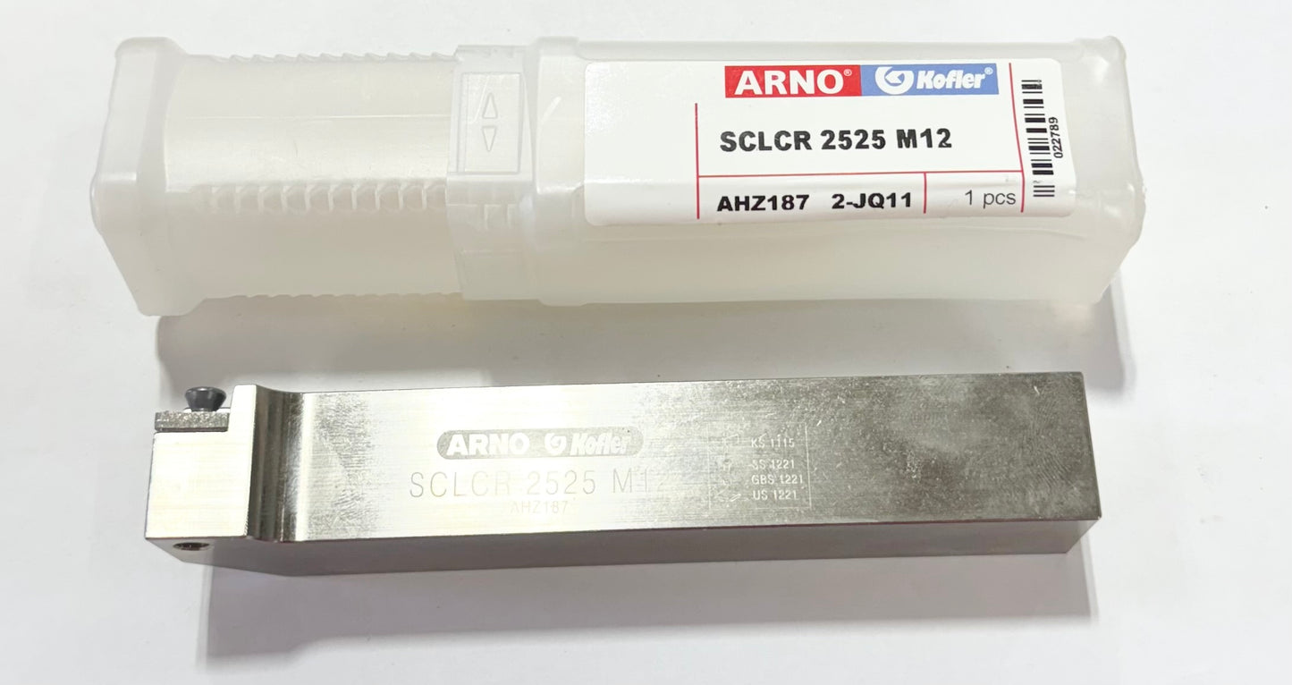 ARNO Kofler SCLCR 2525 M12 Indexable Lathe Turning Tool Holder