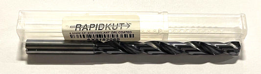 RapidKut 9.50mm Solid Carbide Drill 8xD TiAlN Coating Coolant Thru 2 Flute USA