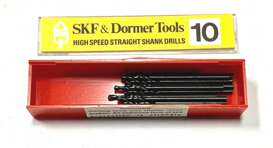 Dormer No.58 Drill Bit HSS Screw Machine Drills 10 Pack