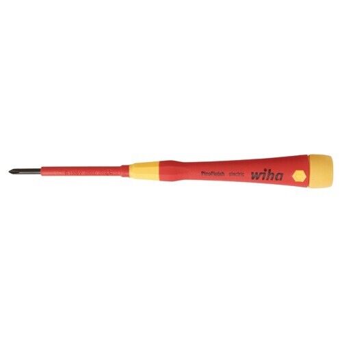 Wiha #0 x 60mm Insulated Phillips Screwdriver PicoFinish 1000V Rated 32107