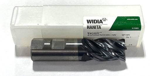 WIDIA 1" Solid Carbide End Mill AlTiN Coating .060" Corner Radius