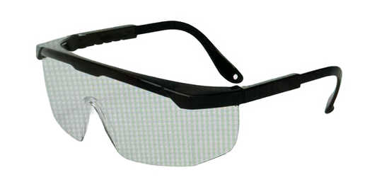 PIP High-Voltage Arc Semi-Rimless Safety Glasses with Clear Lens