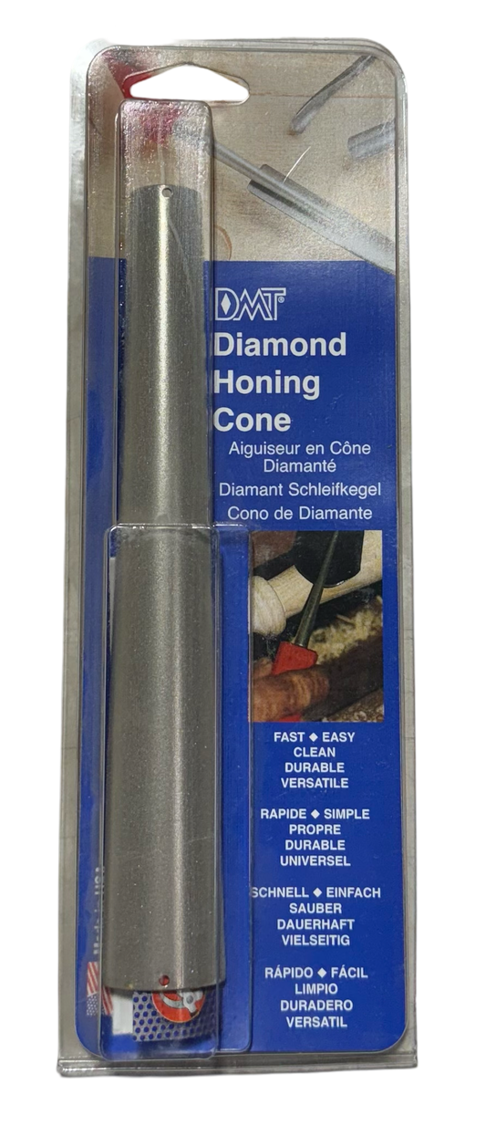 DMT 1-1/4" to 3/4" Half Round Tapered Diamond Honing Slip Stone