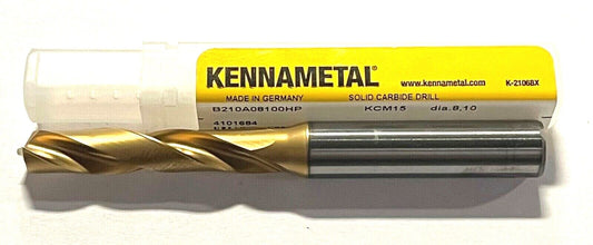 Kennametal .3189 Solid Carbide Drill Coolant Thru KM454101684