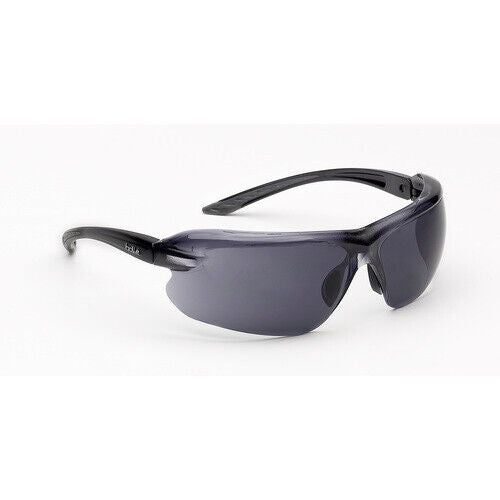 Bolle IRI-S PPE Safety Glasses Smoke PC AS/AF Platinum Anti Fog Scratch 40182