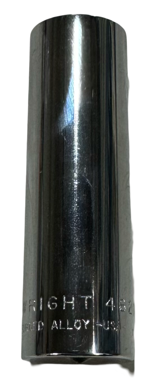 Wright Tool 1/2" Drive 11/16" Deep Socket 12 Point USA Made 4622