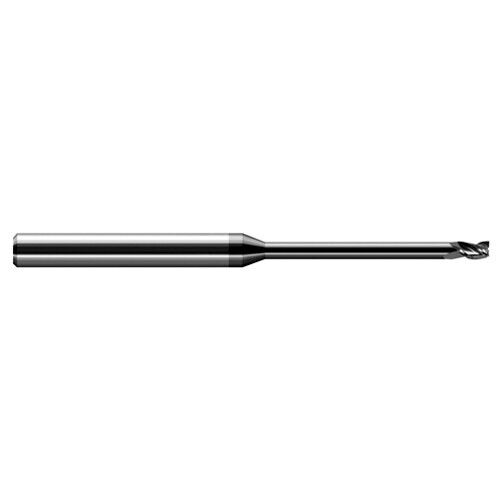 Harvey Tool 3/32" Carbide End Mill 5xD Long Reach Amorphous Diamond Coating 3FL