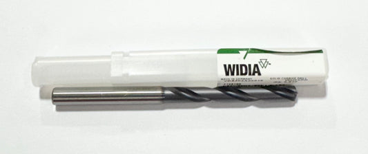 WIDIA 5.616mm Solid Carbide Drill 5xD TiAlN Coated 2 Flute