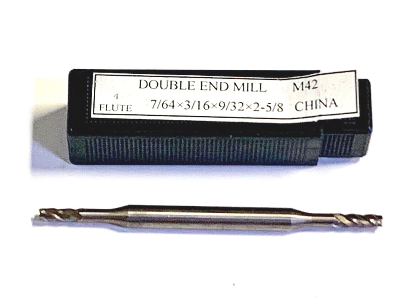 Pro Cut 7/64" Cobalt M42 Double End Mill 4 Flute