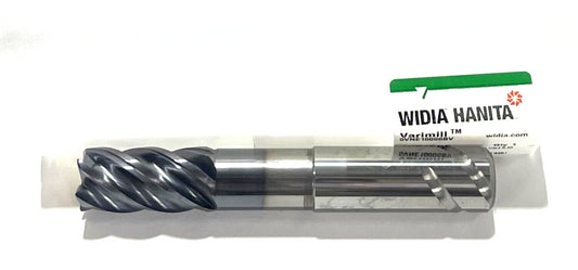 WIDIA 5/8" Carbide End Mill 5FL Necked AlTiN VariMill .03" Radius Self-Lock