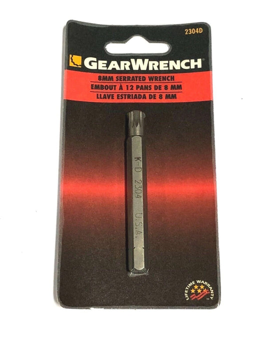 GearWrench 8mm Serrated Wrench USA Made 2304D