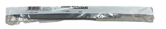 Nicholson 6" Half Round File Cut No.0 Swiss Made