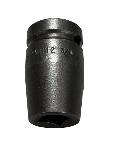 Apex 1/2" Square Drive 3/8" 4 Point Standard Impact Socket USA Made 5612