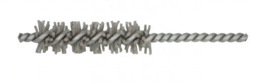 BRM 7/16" Miniature Brush 180 Grit Aluminum Oxide - Cross Hole Deburring -