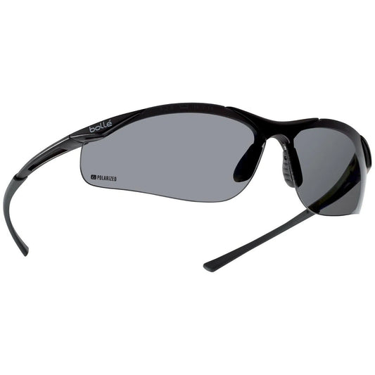 Bolle Contour Polarized Safety Glasses Anti-Scratch Polarized Smoke Lens 40048