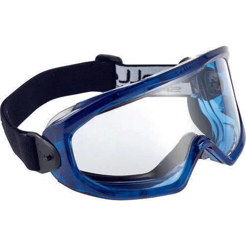 Bolle SUPERBLAST Googles Clear Lens PC AS/AF Platinum Blue Frame 40296