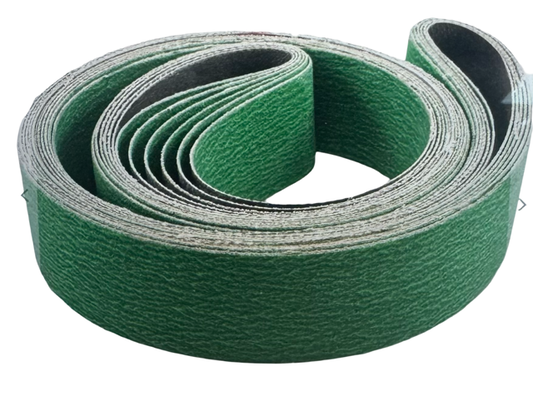 CGW 2" x 132" Portable Sanding Belts 50 Grit Zirconia X-Weight 10 Pack