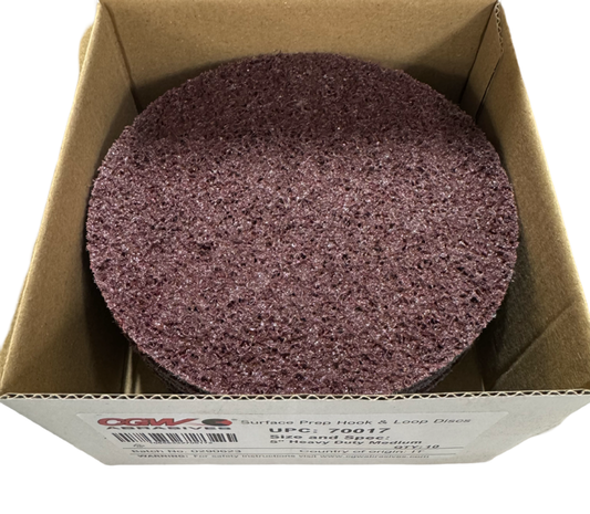 CGW 5" Surface Conditioning Hook & Loop Discs Heavy Duty Medium 10 Pack