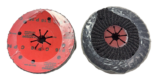 CGW 7" x 7/8" Semi-Flex Discs 16 Grit T29 Silicon Carbide 10 Pack