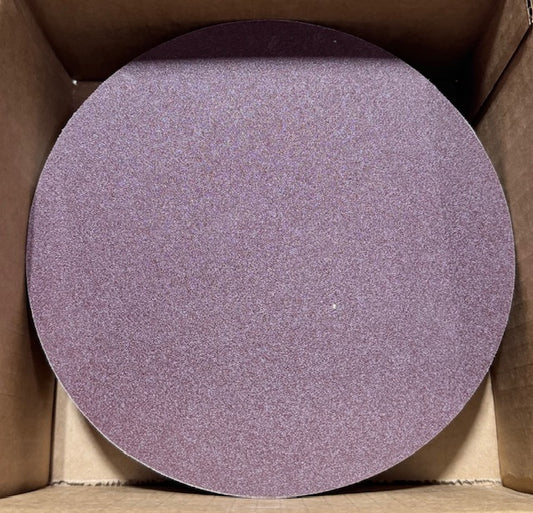 CGW 8" PSA Cloth Sanding Discs 120 Grit Aluminum Oxide 50 Pack
