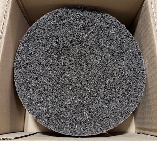 CGW 8" Surface Prep Hook & Loop Discs Coarse Tan 10 Pack
