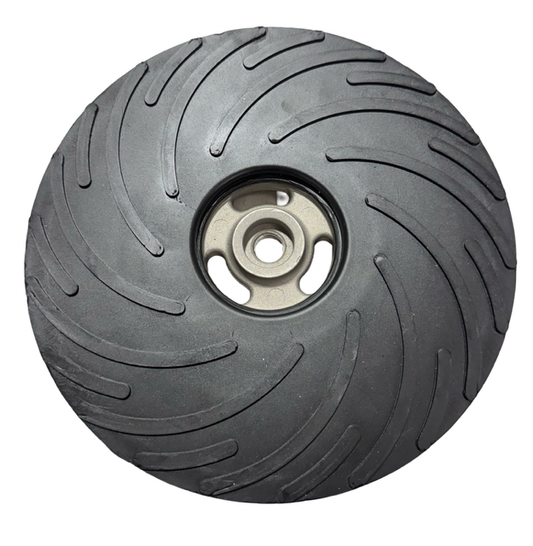 CGW 9" x 5/8-11 Flexibile Rubber Back-Up Pad Standard Spiral w/o Nut