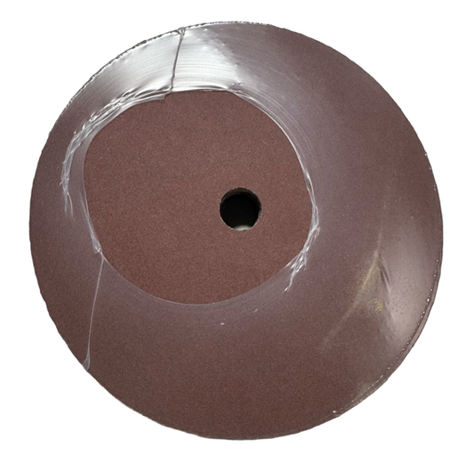 CGW 9" x 7/8" Resin Fiber Sanding Discs 150 Grit Aluminum Oxide 25 Pack