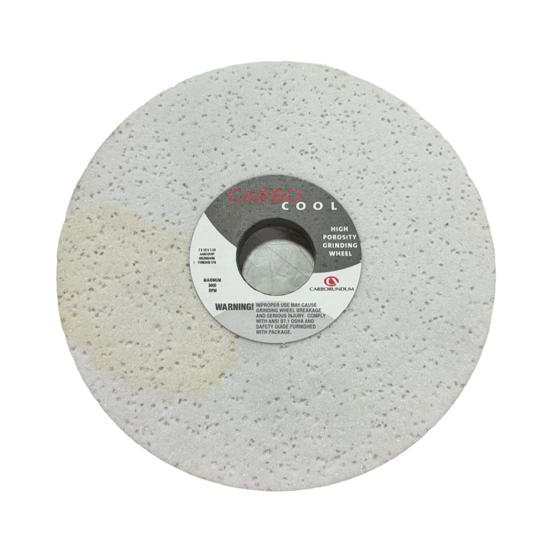 Carbo Cool 7" x 1/2" x 1-1/4" High Porosity Grinding Wheel