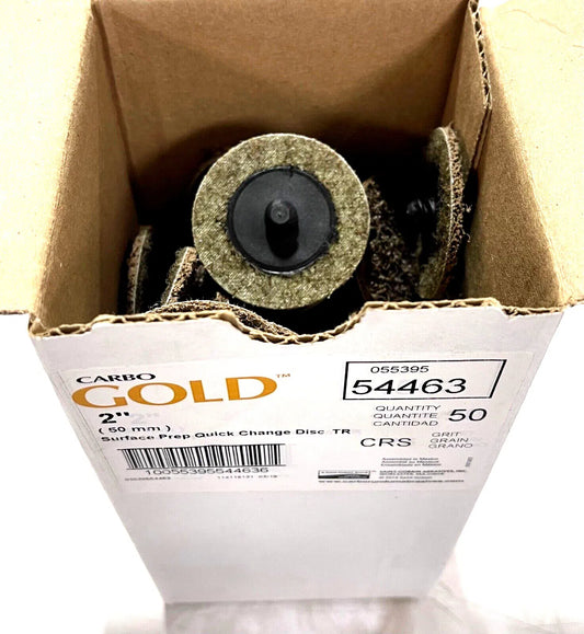 Carbo GOLD 2" Surface Prep Conditioning Disc Non-Woven Coarse A/O 50 Pack