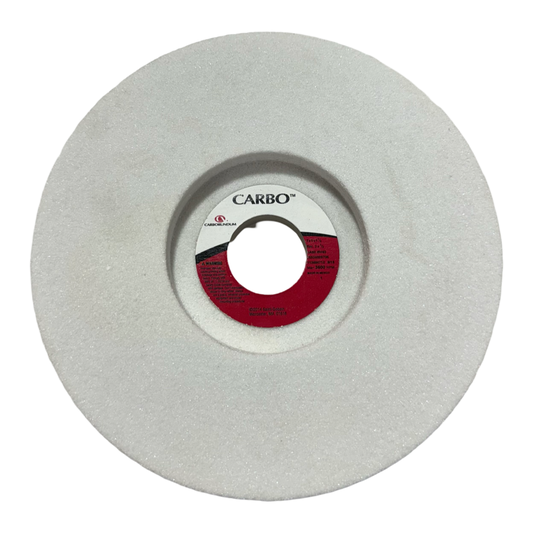 Carborundum 7" x 1" x 1-1/4" Surface Grinding Wheel 60 Grit Aluminum Oxide