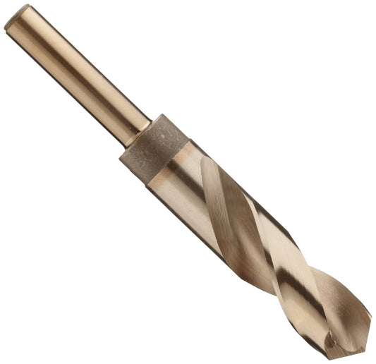 Chicago Latrobe 190C 1-3/8" Cobalt Drill Bit 1/2" Reduced Shank 118° USA Made