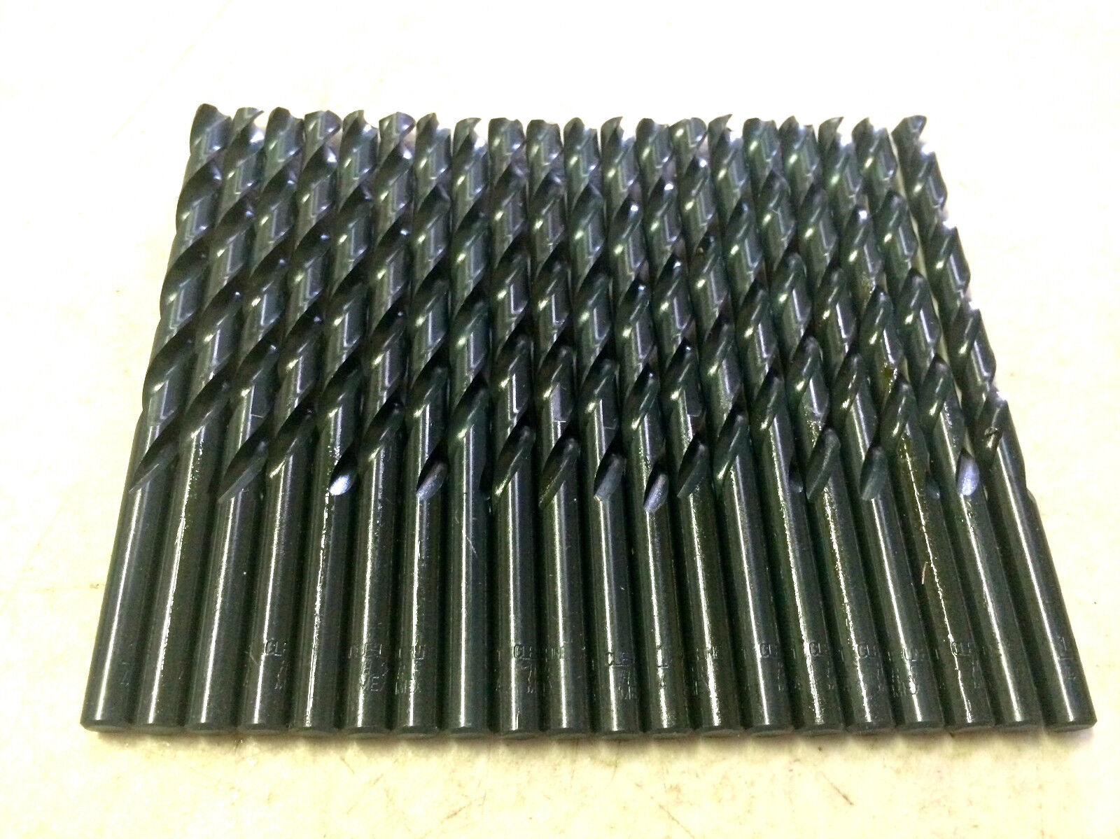 Cleveland Twist 1/4â€ Drill Bit Jobber Length High Speed Steel Drills 20 Pack